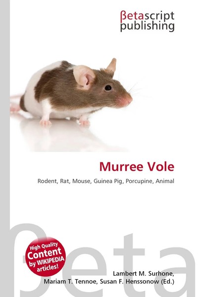 Lambert M. Surhone (U. A.) | Murree Vole | Taschenbuch | Englisch (2026)-image