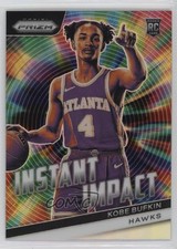 2023-24 Panini Prizm Instant Impact Silver Prizm Kobe Bufkin #17 0c4