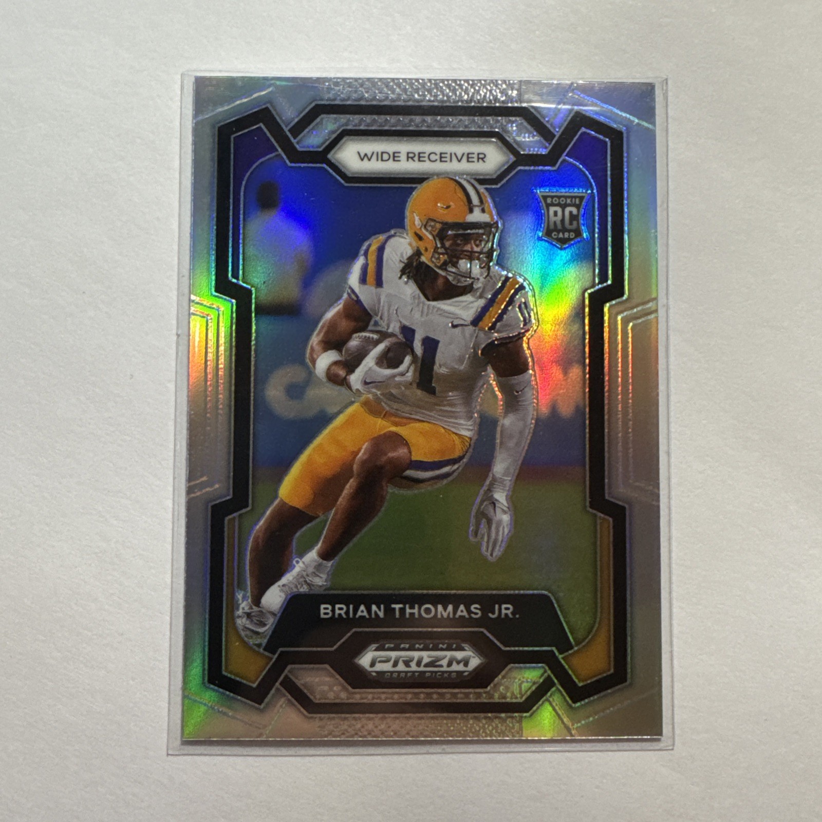 2024 Panini Prizm Draft Picks - Brian Thomas Jr. #118 Silver Prizm (RC)