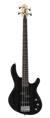 Cort ACTIONPJOPB Action PJ Bass Guitar - Open Pore Black
