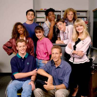 Matt LeBlanc Stacey Dash Andrew Cassese on TV 101 1988 Old TV Photo