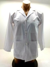 WONDERLAB UNISEX WHITE LAB COAT SIZE XS