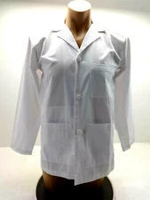 WONDERLAB UNISEX WHITE LAB COAT SIZE XS