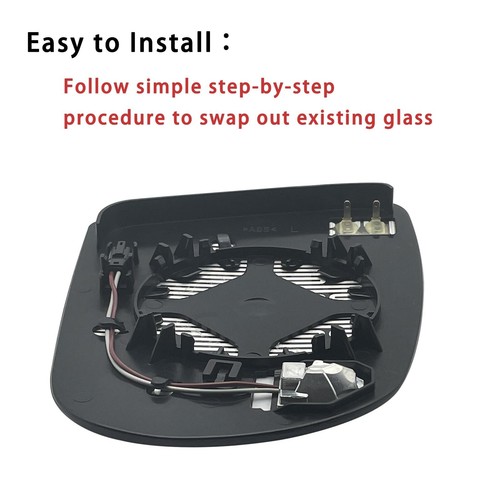 Blind Spot Driver Side Mirror Replacement for Jeep Cherokee 2014-2019 Jeep Co... - Picture 7 of 7