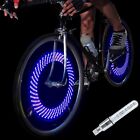 Bike Tire Valve Stem Light Led Waterproof Neon Flashing Lamp Glow in The Dark