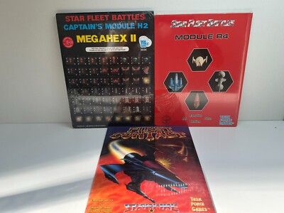 3x Task Force Games Module, Megahex II Module R4 First Contact NEU  BLITZBEREIT 