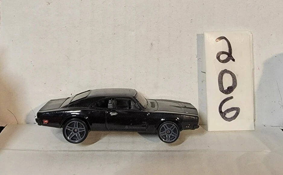 HOT WHEELS LOOSE 69 DODGE CHARGER 500 BLACK eBay
