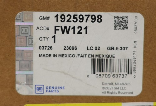 NEW OEM GM Front Wheel Bearing & Hub 19259798 Trailblazer Envoy 2002-2009 - Picture 2 of 8