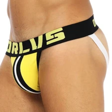 Men's Sexy Supportive Thongs Double D G-string Gay Male Jockstraps Gay Underwear