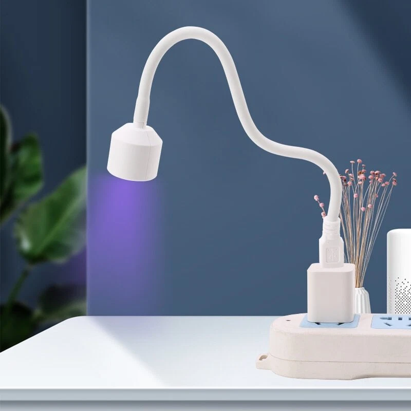 Mini Lámpara de Uñas LED UV Luz UV de Secado Rápido para Uñas Gel Esmalte Puntas de Uñas Hágalo Usted Mismo Foto 4 de 4