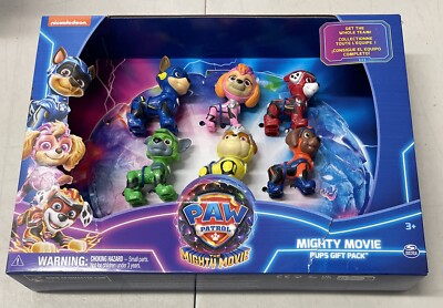 #ad Paw Patrol: The Mighty Movie Toy Figures Gift Pack Kids Toys New Damaged Box $7.96