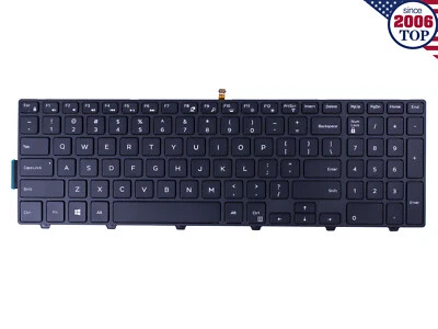 BESTPARTS US Backlit Laptop Keyboard Dell Inspiron 15 3541 3542 5555 5558 5559 5547 5548