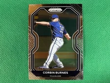 2021 Panini Prizm #128 Corbin Burnes Milwaukee Brewers