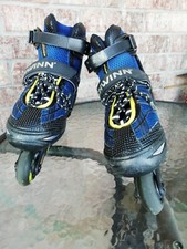 Schwinn ABEC 5 roller blades 64 MM adjustable youth size 1-4 Style SC-BIB-S VGC