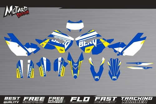 Husaberg Decor FS 390 450 570 2009 2010 2011 2012 Graphic Sticker Decals Kit