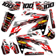 2010 2011 2012 2013  CRF 250R GRAPHICS KIT HONDA CRF 250 R DECALS JET FIGHTER