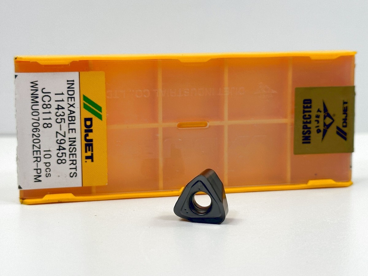 DIJET WNMU070620ZER-PM | New Carbide Insert | Grade JC8118 DIJET WNMU070620ZER-PM | New Carbide Insert | Grade JC8118