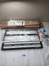 Leviton CAT6 eXtreme6 48 Port Rack Mount Patch Panel Punchdown 075-69586-U48