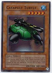 Catapult Turtle - MRD-075 - Super Rare - 1st Edition x1 - Heavily Played