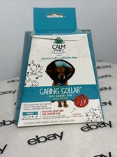 Calm Paws Caring Dog Collar XSMALL Neck Size 6"-9" Calming Gel Patch Opened Box