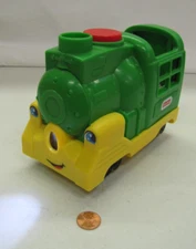 New! Fisher Price Little People Friendly Passenger Train Engine Only Talking