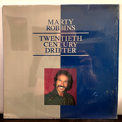 MARTY ROBBINS - Twentieth Century Drifter (1983) - 12'' Vinyl Record LP - VG+