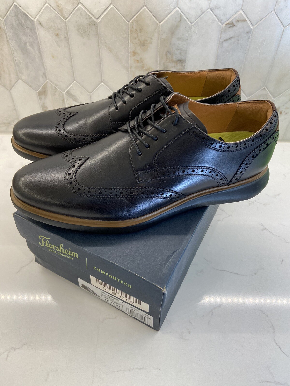 florsheim men's fuel wingtip oxford