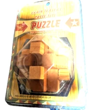 Vintage Brain Teasers Casse-tete Puzzle new in packaging