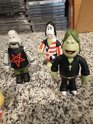 AMOS TOY IN CROWD Ages Of Metal Set of 6 Vinyl Toy Figure AMOS TOY IN CROWD Ages Of Metal Set of 6 Vinyl Toy Figure
