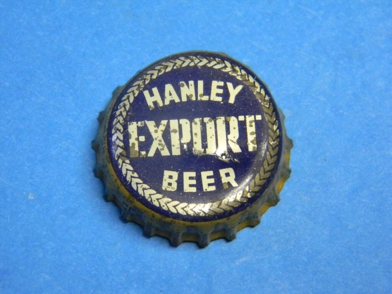 JAMES HANLEY HANLEYS EXPORT BEER PROVIDENCE RHODE ISLAND BOTTLE CAP