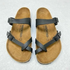Birkenstock New without Box Mayari Black Birko-Flor Regular Width - Select Size