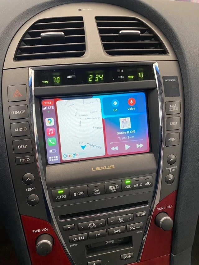 Wireless Apple Carplay/ANDROID AUTO for Lexus 2006 07 08 09 ES350 ES240 GSV40 - Image 1 of 1