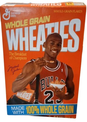 Michael Jordan Wheaties Cereal Box Chicago Bulls 1992 Empty | eBay
