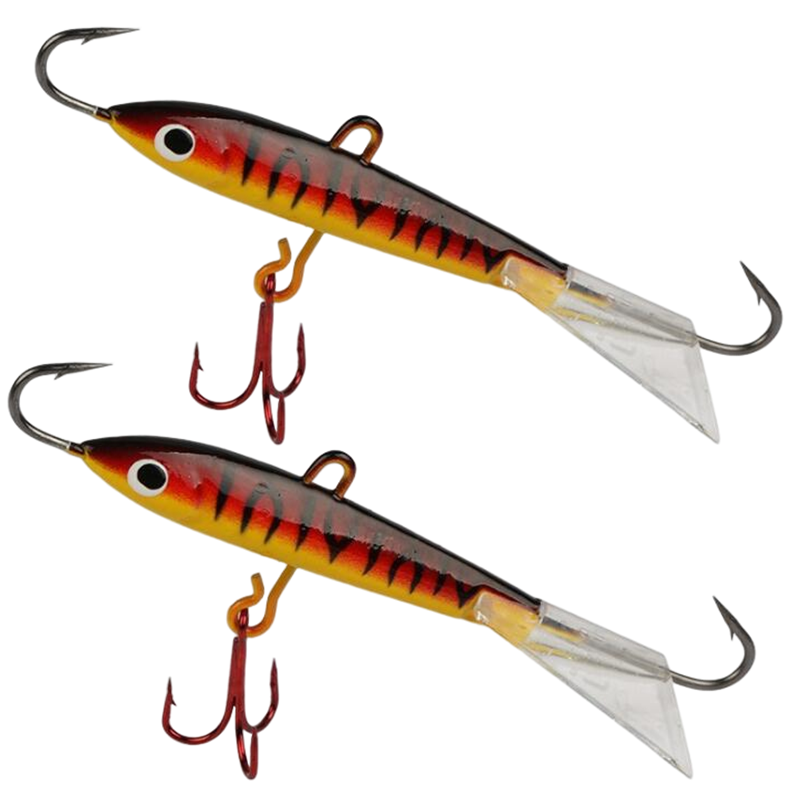 Catch Bass Best Winter Bass Baits 2PCS Bass Winter Ice Fishing
