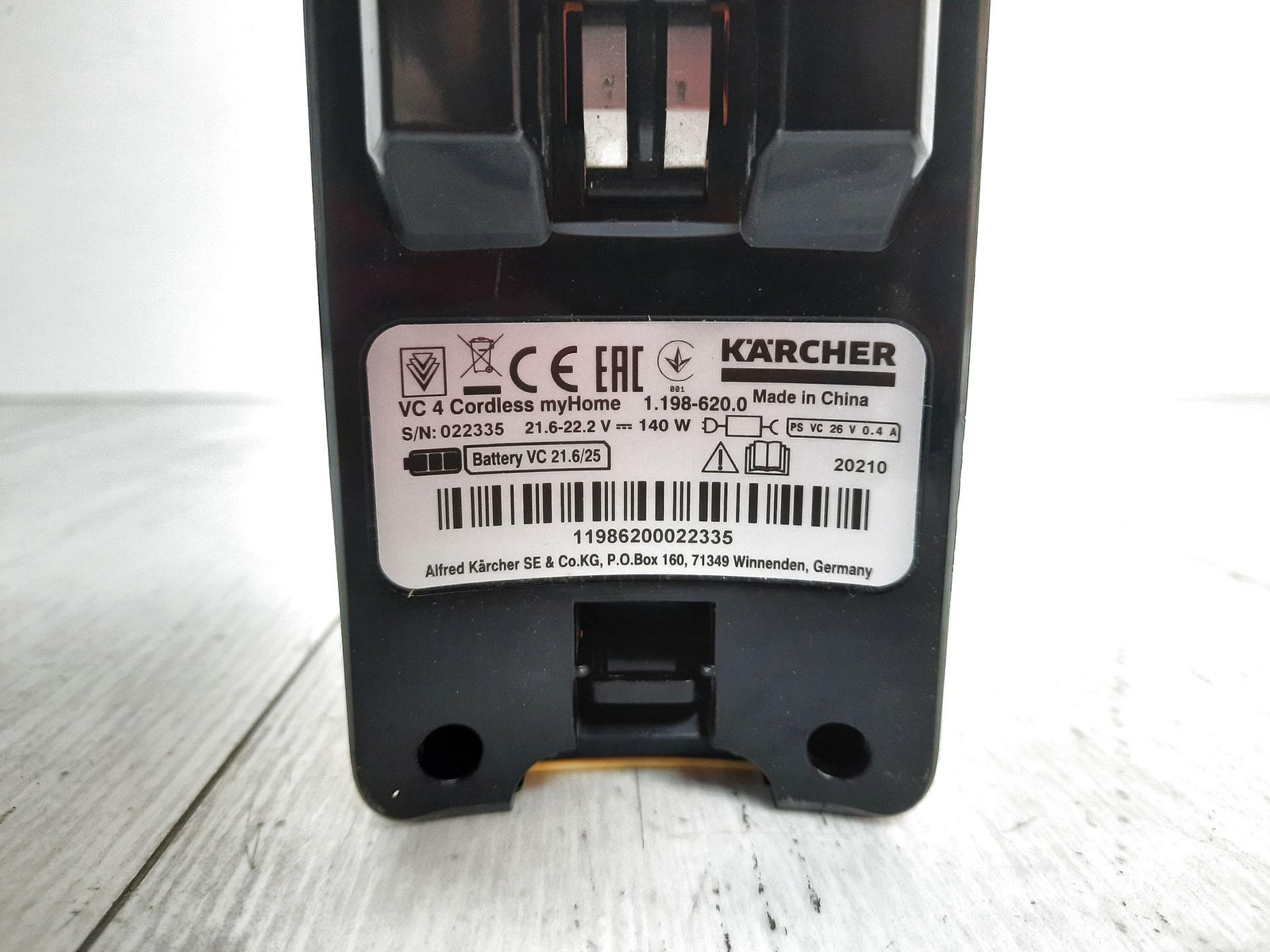 Kärcher Akku-Staubsauger VC 4 Cordless myHome 4054278834214 | eBay