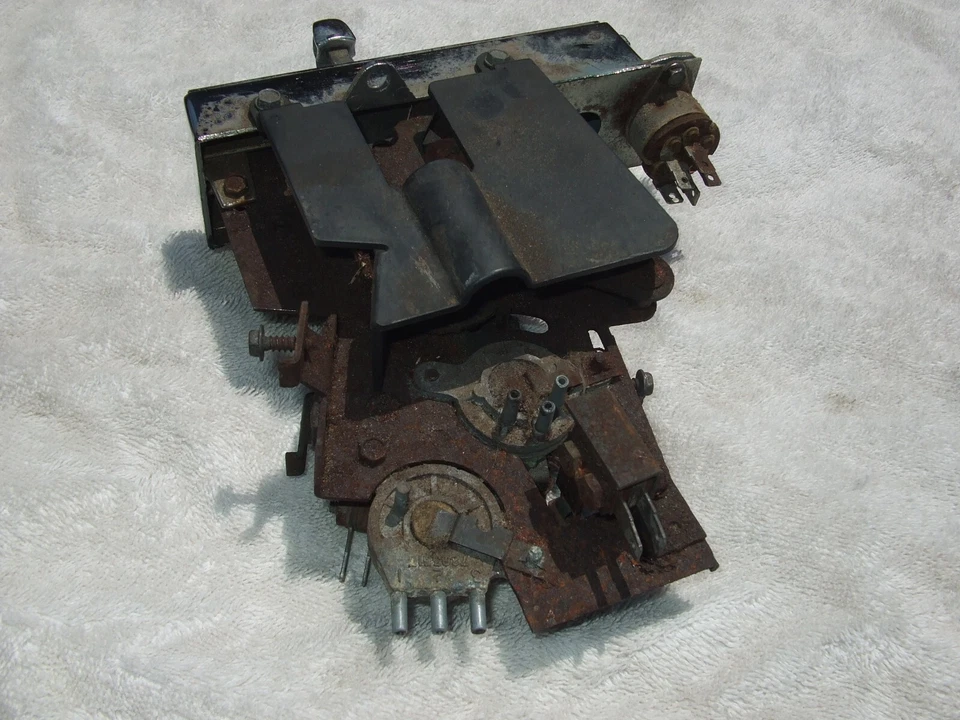 Oldsmobile Cutlass F85 442 1964 1965 calefacción aire acondicionado tablero control original Foto 2 de 2