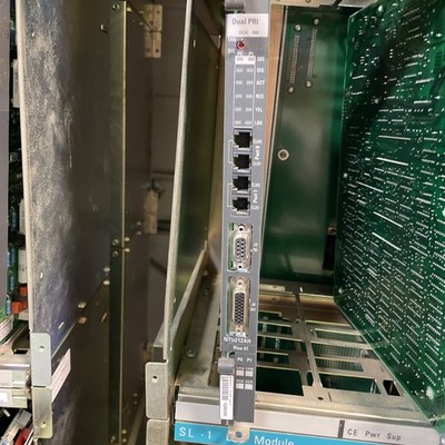 Nortel NT5D12AH  01 Dual Port DTI/PRI Card Module