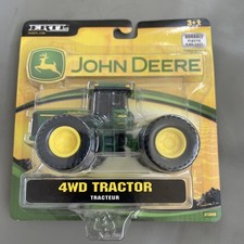 ERTL Green John Deere Diecast 4WD Tractor - 12 total tires, 6 front 6 back NIB