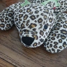 Retired Ty Beanie Babies Freckles the Spotted Leopard Plush Toy - 4066