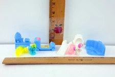 Vtg Hasbro My Little Pony Petite Ponies x 2 & Twinkle Treats Ice Cream Parts