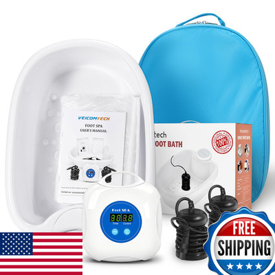 Veicomtech Upgrade Ionic Foot Bath Detox Machine Foot Detox Machine Lcd Timer