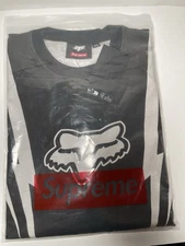 Supreme Fox Racing Long Sleeve Top Black Size L