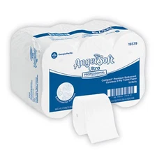 Georgia Pacific 19379 Angel Soft Ps Compact Coreless Premium Bathroom Tissue,