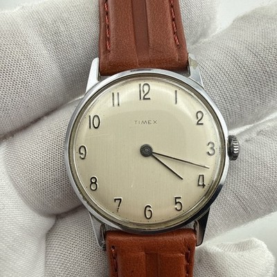 Vintage Timex Mercury Classic Men's Dress Watch 32mm Case - Working