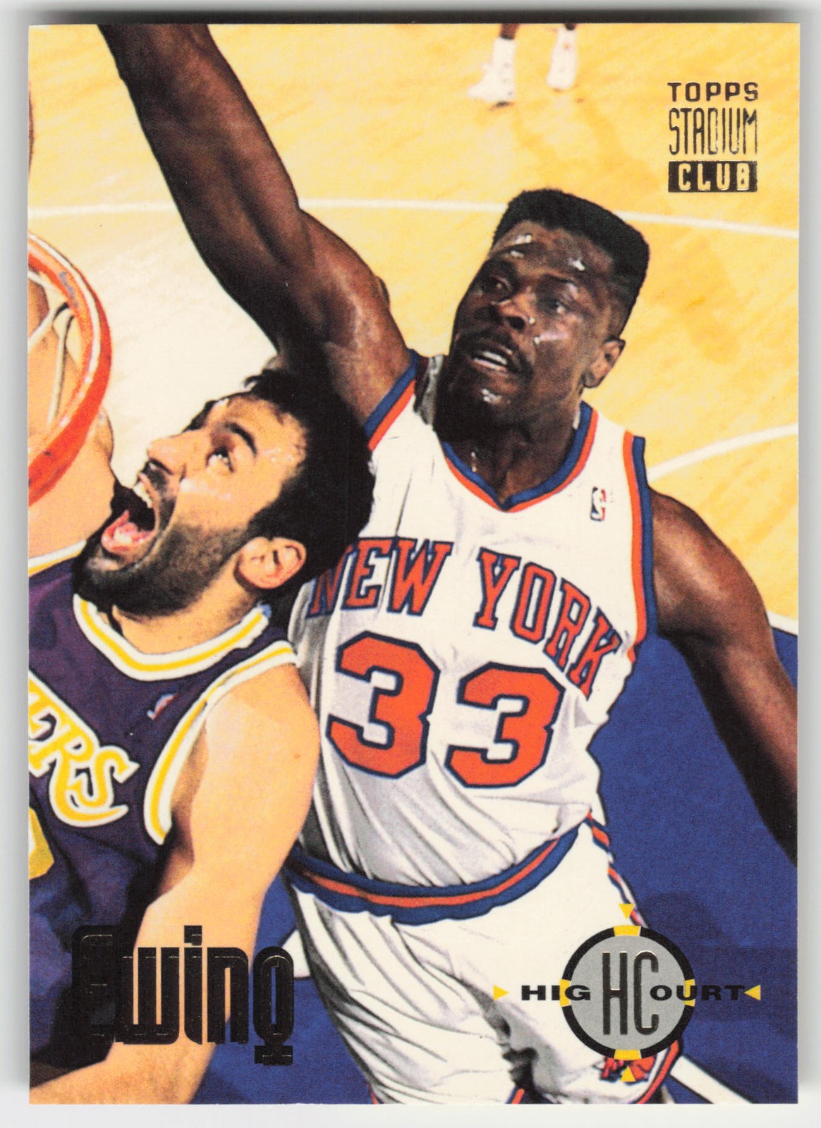 1993-94 Stadium Club Patrick Ewing #68 New York Knicks