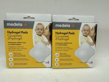Medela Hydrogel Soothing Gel Pads for Sore or Cracked Nipples New 8 Total Pads