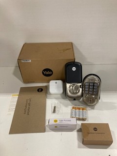 Yale Wi Fi/BLE Assure Lock Push Button Deadbolt Satin Nickel: YRD216 CBA 619