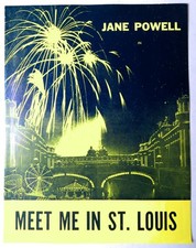 Jane Powell Signed Autographed Program Meet Me in St. Louis BAS AA51100