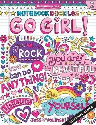 Jess Volinski Notebook Doodles Go Girl! (Paperback) Notebook Doodles