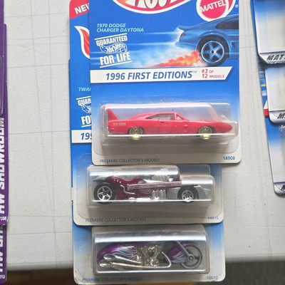 Hot Wheels 1:64 Dodge Daytona Diecast Car Lot 1996 First Editions Unopened